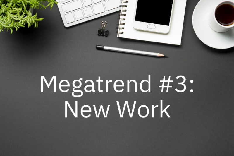 Megatrend #3: New Work - Gestalten Sie mit uns das Unternehmen von morgen - Wir begleiten Sie!
